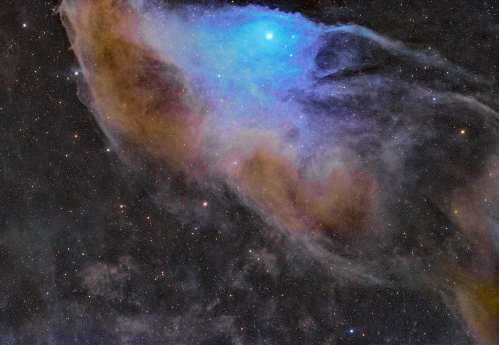 IC4592 - The Blue Horsehead Nebula